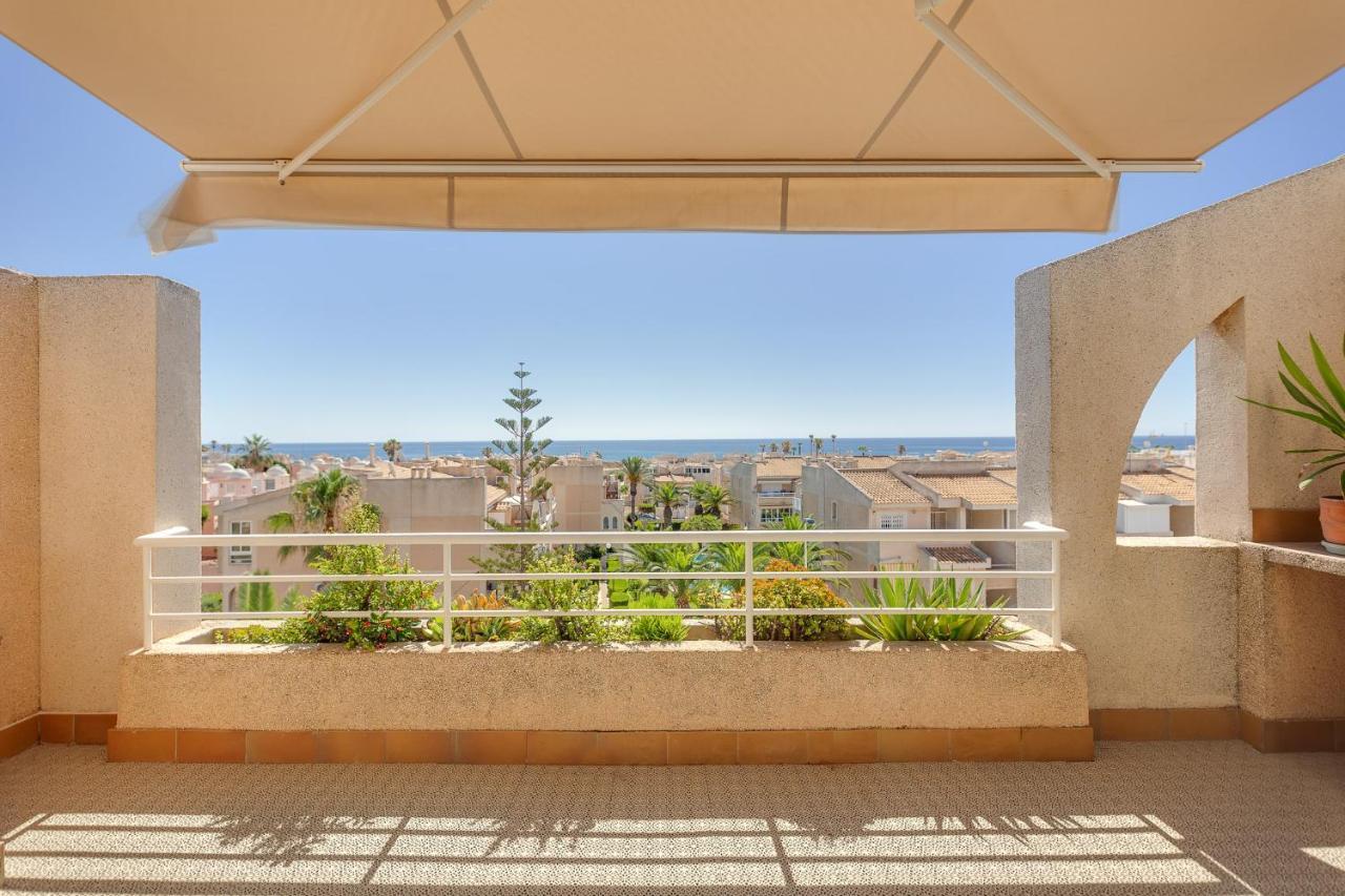 Flamenco Penthouse Sea View & Swimming Pool Daire Torrevieja Dış mekan fotoğraf
