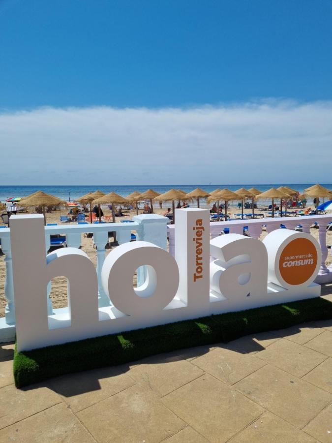 Flamenco Penthouse Sea View & Swimming Pool Daire Torrevieja Dış mekan fotoğraf