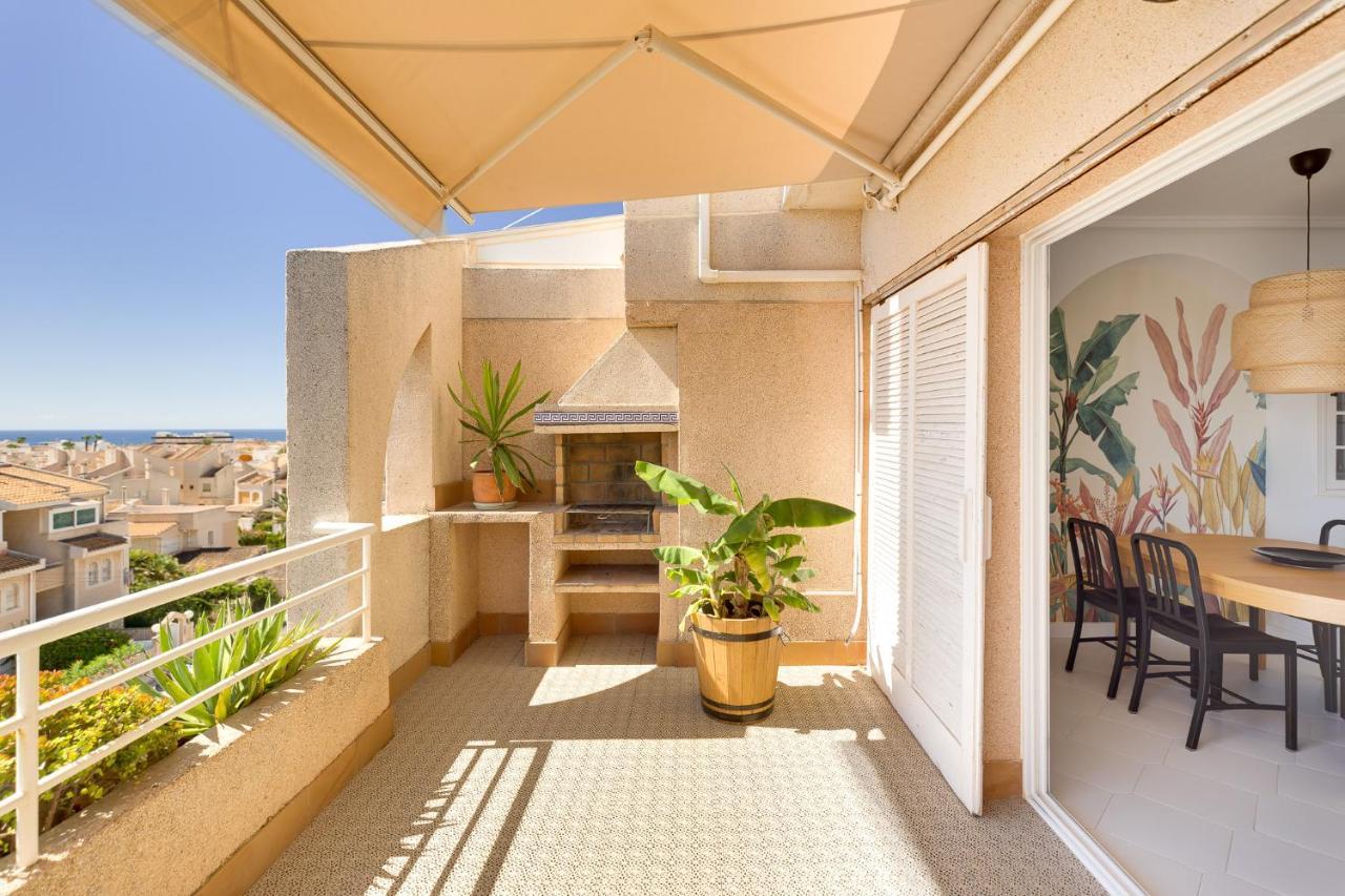 Flamenco Penthouse Sea View & Swimming Pool Daire Torrevieja Dış mekan fotoğraf